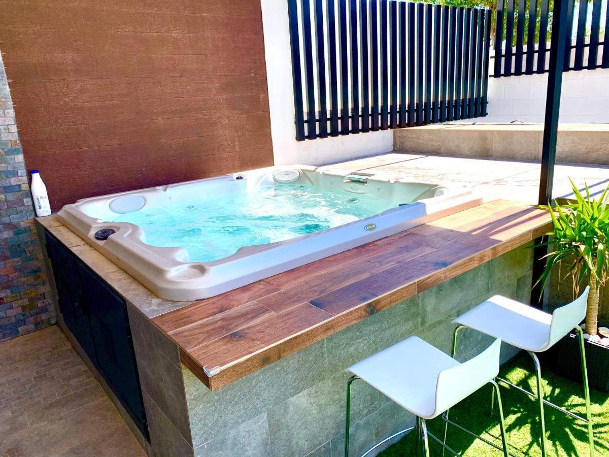 9 Moderna Villa Independiente -Jacuzzi- Gran Alacant Puerto Marino Exterior foto